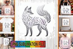 Fun TOTE BAG Ideas PNG, Flower Animals Product Image 1