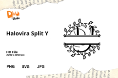 Halovira Split Monogram Product Image 1