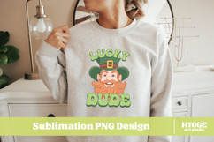 Happy St Patrick&#039;s Day PNG DTF Irish Lucky Leprechaun Beer Product Image 2