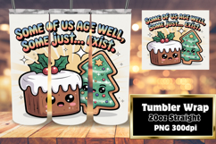 CLASSY 20oz Tumbler Design for Gifts , Kawaii Food Product Image 1