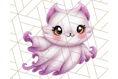 Pastel Goth Halloween PNG Clipart, Creepy Cute Art Product Image 5
