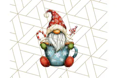 Christmas Gnome Clipart, Holiday Gnomes PNG Illustrations Product Image 5