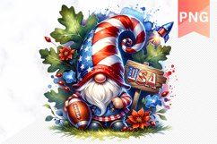USA - 4th Of July Sublimation - Clipart PNG Design Product Image 1