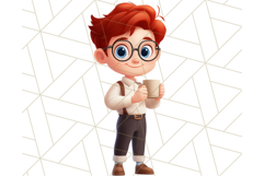 School Teacher Clipart, Boy Teacher PNG, Cute Classroom Art Product Image 18