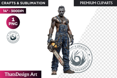Slasher Movie Villains Horror Character Clipart Fantasy PNG Product Image 1