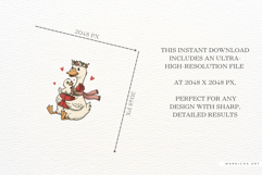 Silly Mothers Day Funny Goose Clipart Product Image 6