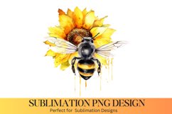 Sunflower Sublimation Clipart PNG Design Product Image 1