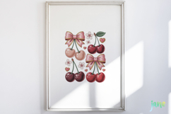 Sweet Summer Cherry Clipart Product Image 5