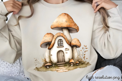 Charming Fairy Woodland Animals Clipart PNG Product Image 1
