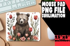 Boho Watercolor Animals - Mouse Pad Product Image 1