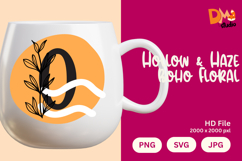 Hollow &amp; Haze Boho Floral Monogram Product Image 1