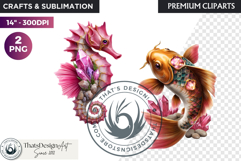 Fantasy Animal and crystal PNG Clipart scrapbooking Product Image 1