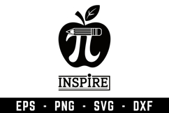Pi Svg Design|Pi Mathematics SVG Cut files | Cricut Product Image 1
