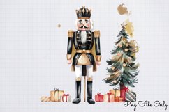 Gold and Black Christmas Clipart PNG Product Image 1