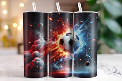 Football Tumbler Wrap | Sublimation | Tumblers Product Image 1