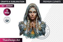 Viking Aesir &amp; Vanir Norse God Illustrations PNG Clipart Product Image 1