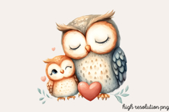 Mothers and Babies Nursery Animals PNG Product Image 1