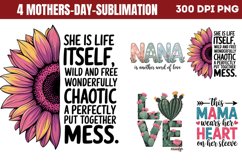 Mothers Day Sublimation PNG Product Image 1