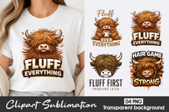 Fluff Over Everything Clipart PNG Product Image 1