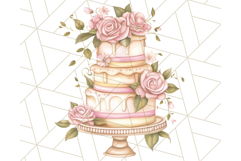 Pastel Tea Clip Art PNG with Sweets and Floral Accents Png Product Image 5