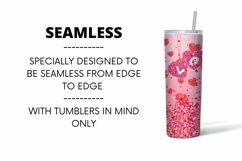 Valentines Day Gnomes Tumbler Sublimation | 20 oz | Skinny Product Image 8