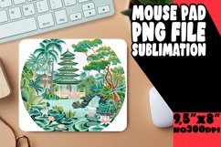 Sublimation Scenic Mouse Pad Art PNG Product Image 1