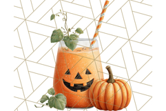 Halloween Drink Clipart PNG, Spooky Cute Beverage Art Product Image 5