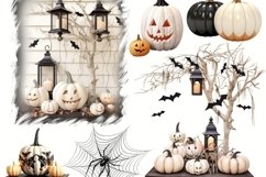 Neutral Halloween Witch Fashion Clipart for Sublimation Product Image 3