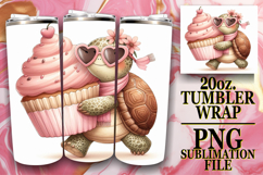 RADIANT GLOW 20oz TUMBLER WRAP, Turtle Product Image 1