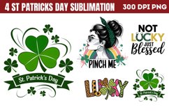 St Patricks Day Sublimation Bundle PNG Product Image 4