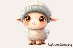 Boho Nursery Baby Clipart PNG Product Image 1