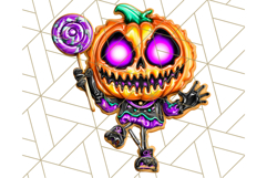 Haunted Treats Clipart PNG, Halloween Candy Art Product Image 5