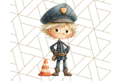 Cute Career Clipart Watercolor Professions Clip Art for Kids Product Image 5