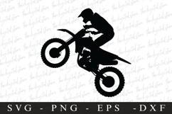 Bike racer SVG | SVG Cut files | Cricut Product Image 1