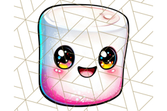 Sweet Treat Face PNG Clipart, Cute Kawaii Dessert Art Png Product Image 5