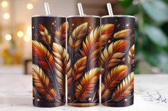 Feathers Tumbler Wrap | Sublimation | Tumblers Product Image 1