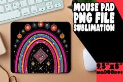 Obsidian Spectrum: Black Sublimation Mouse Pad Designs Product Image 1