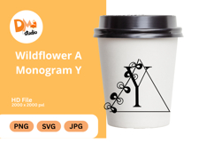 Wildflower Monogram Symbol Product Image 1