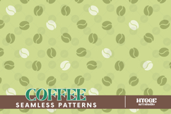 Coffee Lover Seamless Pattern Surface Design PNG DTF Bundle Product Image 4
