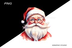 Funny Santa Claus Clipart, Christmas Clipart Product Image 1