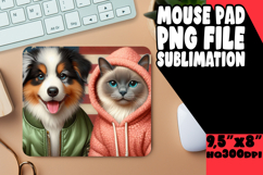 TIMELESS MOUSE MAT ARTISTIC DESIGN, Dog and cat Product Image 1