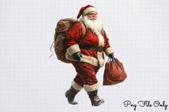 Victorian Christmas Sublimation Clipart PNG Product Image 1