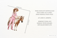 Coquette Spring Farm Girl Clipart Product Image 5