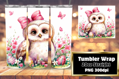 STUNNING 20oz PNG Tumbler Template , Cute Easter Product Image 1