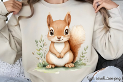Adorable Cute Fairy Woodland Clipart PNG Product Image 1