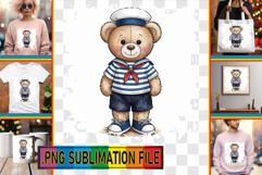 Vibrant TSHIRT Designs PNG, Teddy Bear Product Image 1