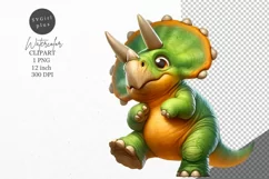 Dinosaur clipart, Dino clipart, Kids sublimation Product Image 1