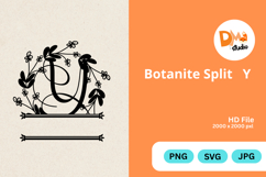 Botanite Split Monogram Product Image 1