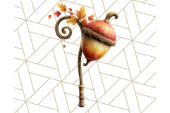 Autumn Circus Clipart Carnival Tent Fall PNG, Vintage Circus Product Image 5