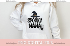 Spooky Mama Halloween T-Shirt Design PNG Product Image 7